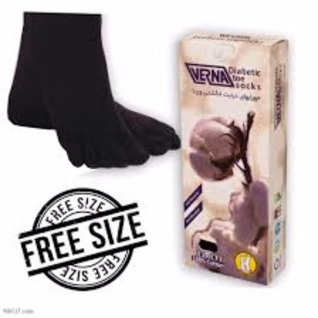 جوراب دیابتی پنج انگشتی ورنا