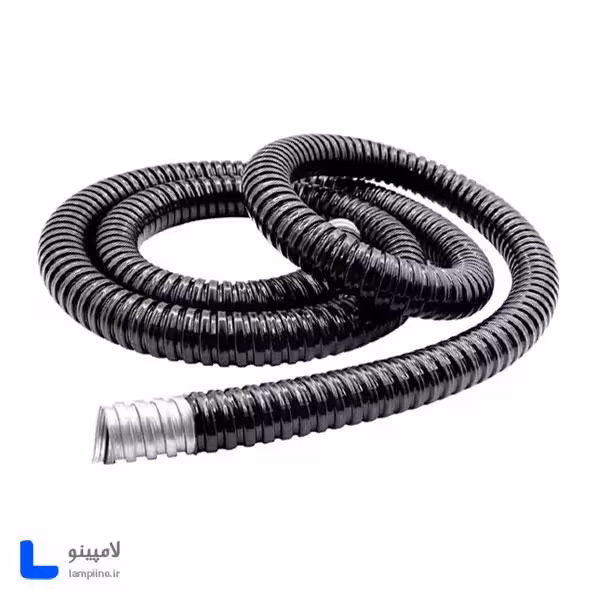 لوله فلکسی برق روکش دار سایز 11 حلقه 25 متری