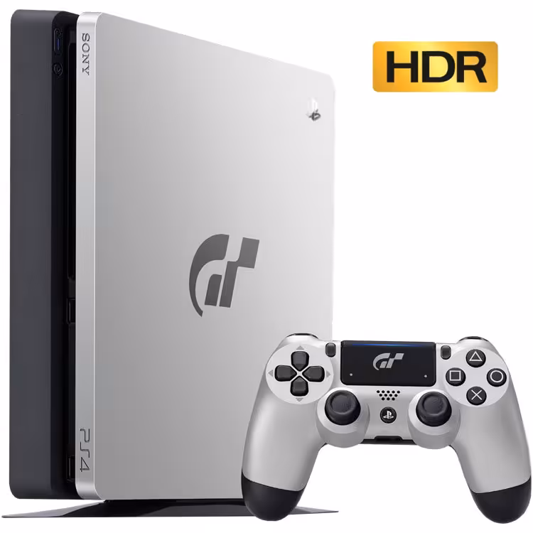 پلی استیشن 4 اسلیم | یک ترابایت – طرح بازی Gran Turismo Sport – فاقد بازی