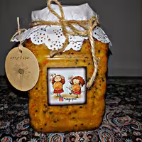 ترشی روغنی هندی بدون پوست در بسته بندی های یک کیلویی