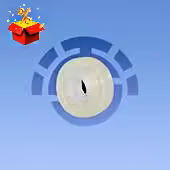 واشر بست ابتدایی سفید سایز 16