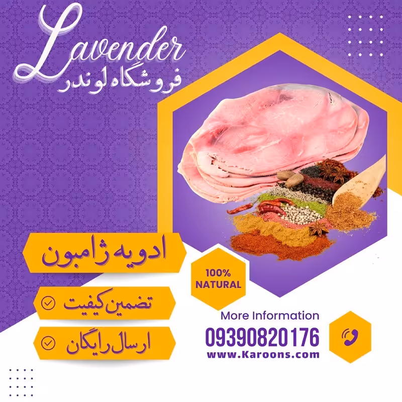 ادویه ترکیبی مخصوص ژامبون مرغ (55 گرم) فروشگاه لوندر
