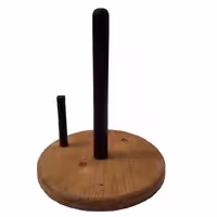 پایه دستمال کاغذی لوله ای بزرگ چوبی مدل سیکا کد 2010