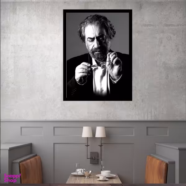 تابلو بکلیت طرح مشاهیر سینما ایران مسعود کیمیایی مدل قاب شاسی B-S9762