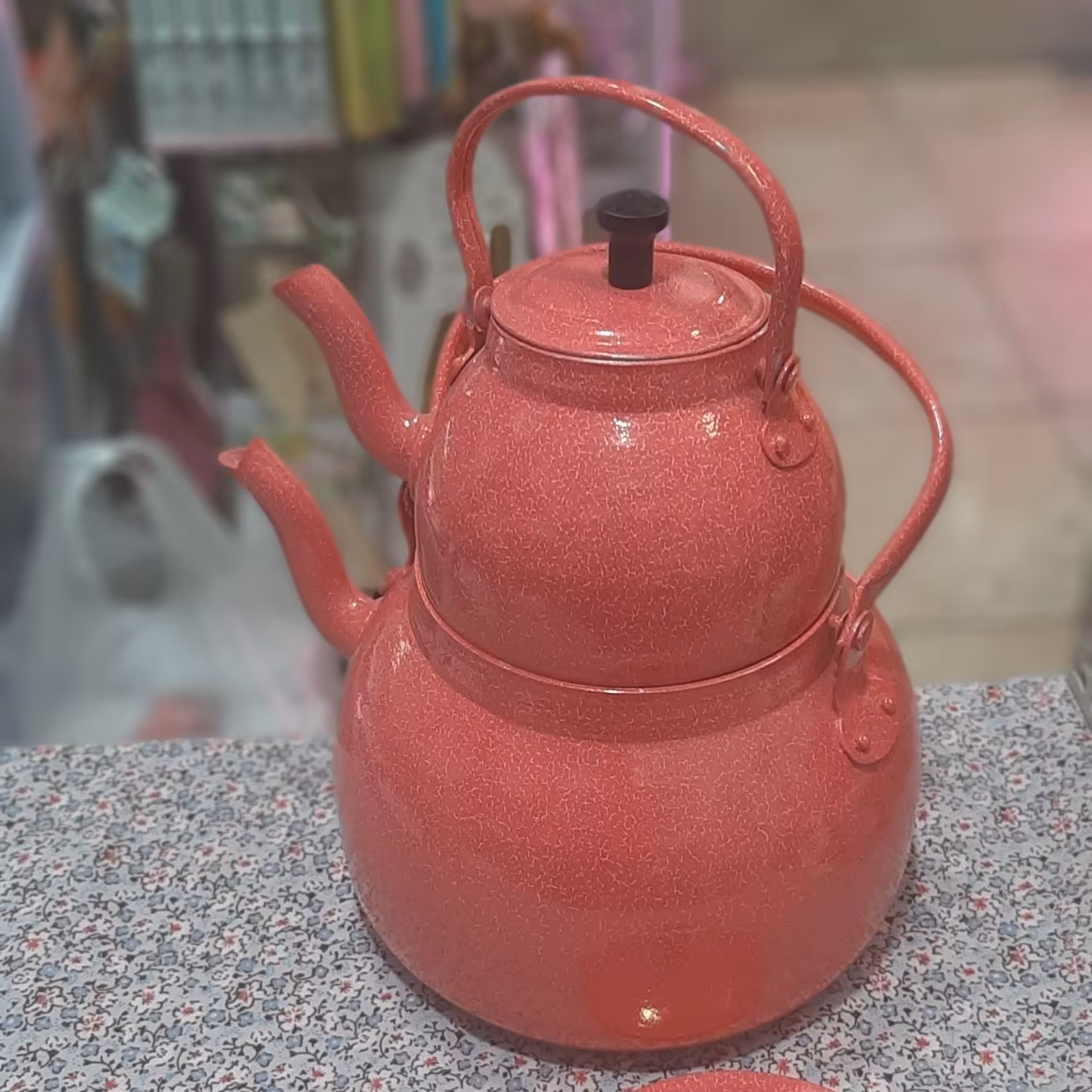 کتری قوری رنگی 