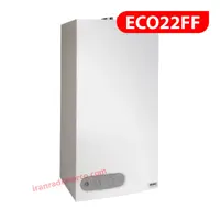 پکیج شوفاژ دیواری ایران رادیاتور مدل ECHO24FF-PL (پس کرایه با باربری)