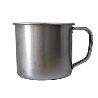 لیوان استیل 7 سانت دسته دار