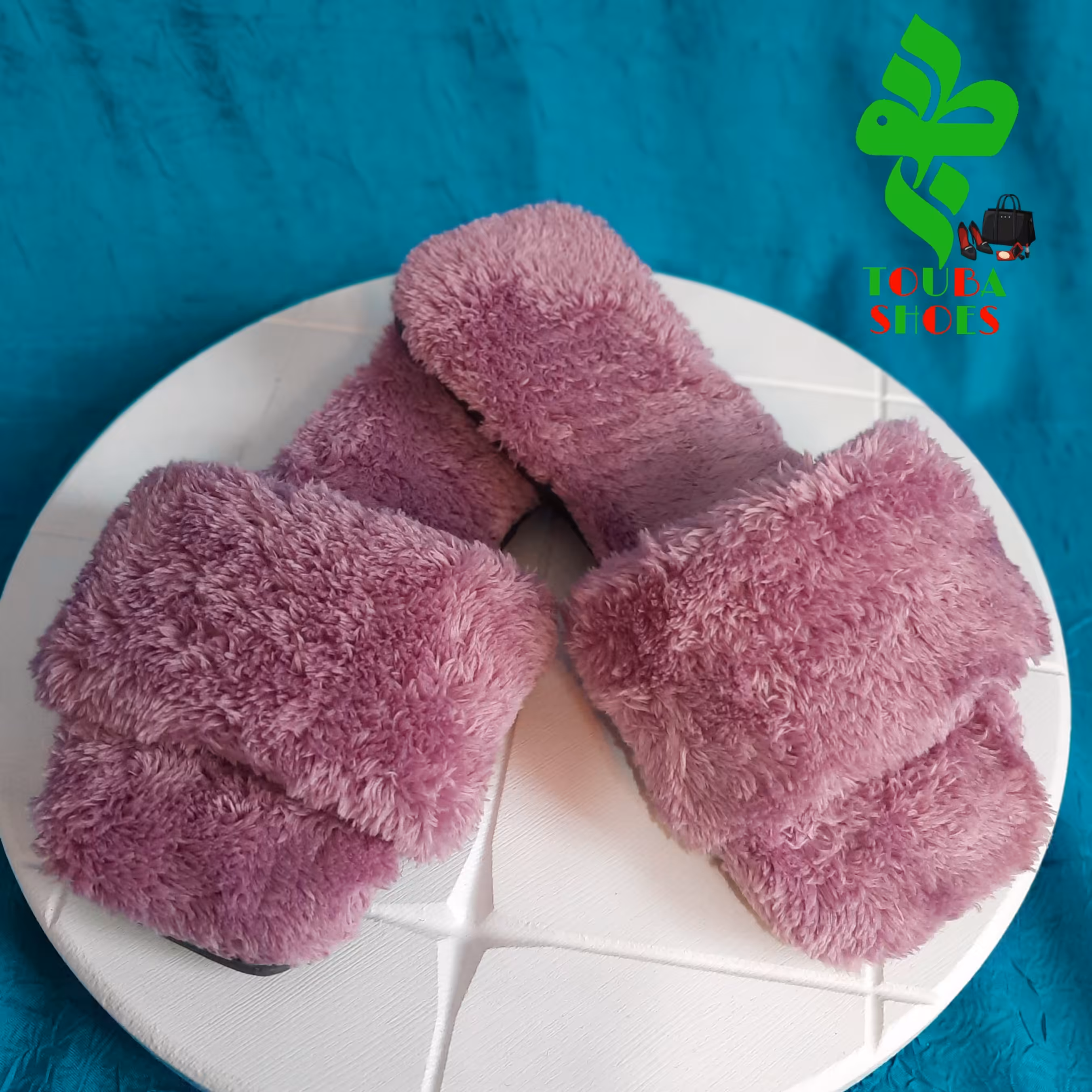 دمپایی حوله ای زنانه
