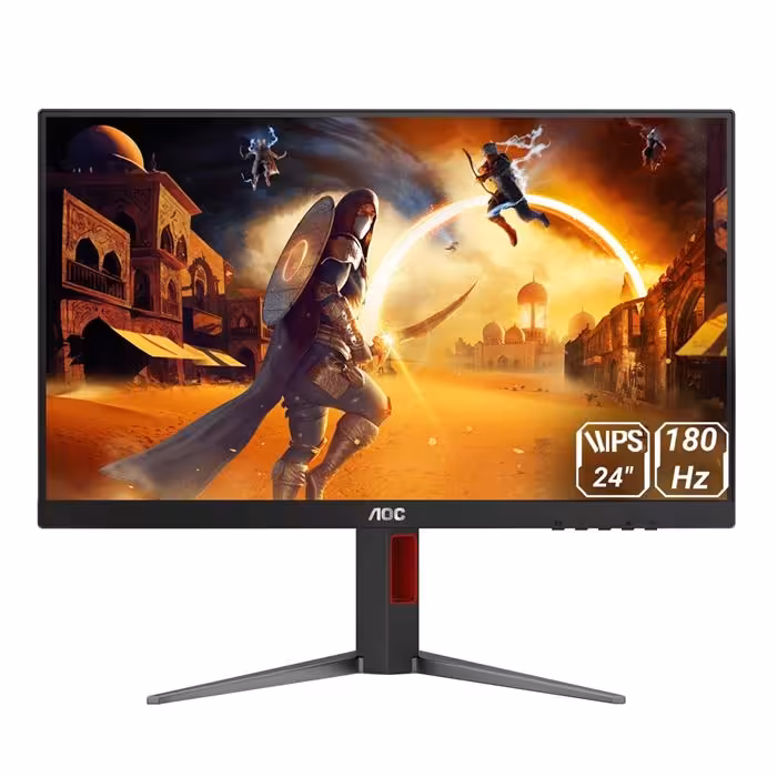 مانیتور گیمینگ 24 اینچ ای او سی AOC 24G4 (180 هرتز)