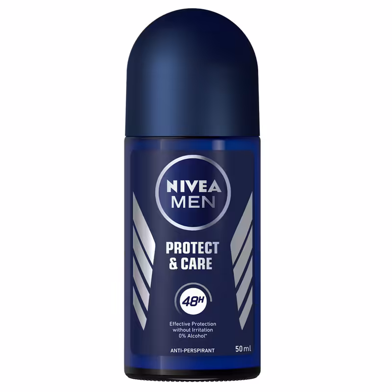رول ضد تعریق مردانه نیوآ مدل Protect & Care حجم 50 میلی لیتر