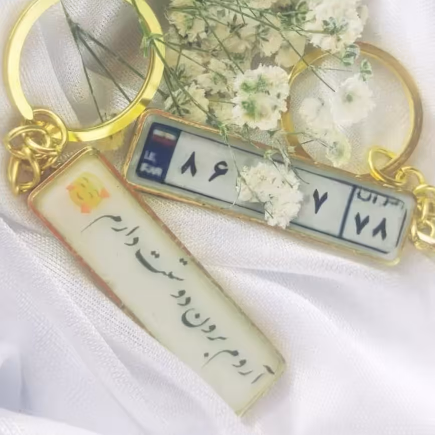 جاسوئیچی پلاک ماشین رزینی