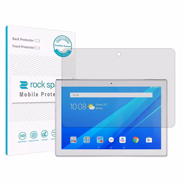 گلس تبلت لنوو Tab 4 TB-X304 مدل نانو هیدروژل شفاف برند راک اسپیس کد L
