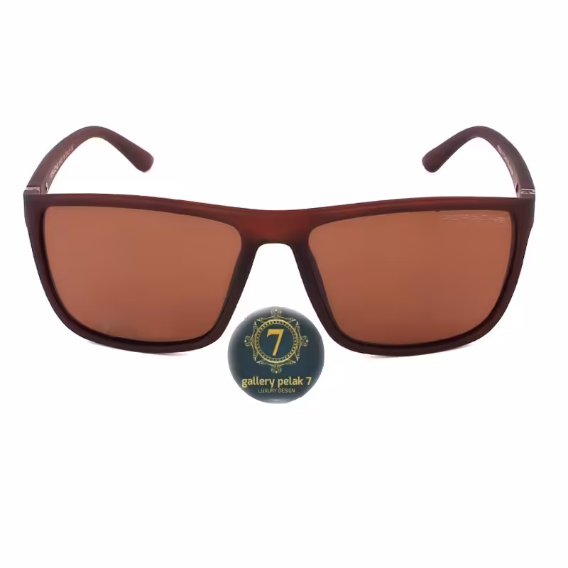عینک پورشه دیزاین قهوه ای uv 400 مردانه کاچویی