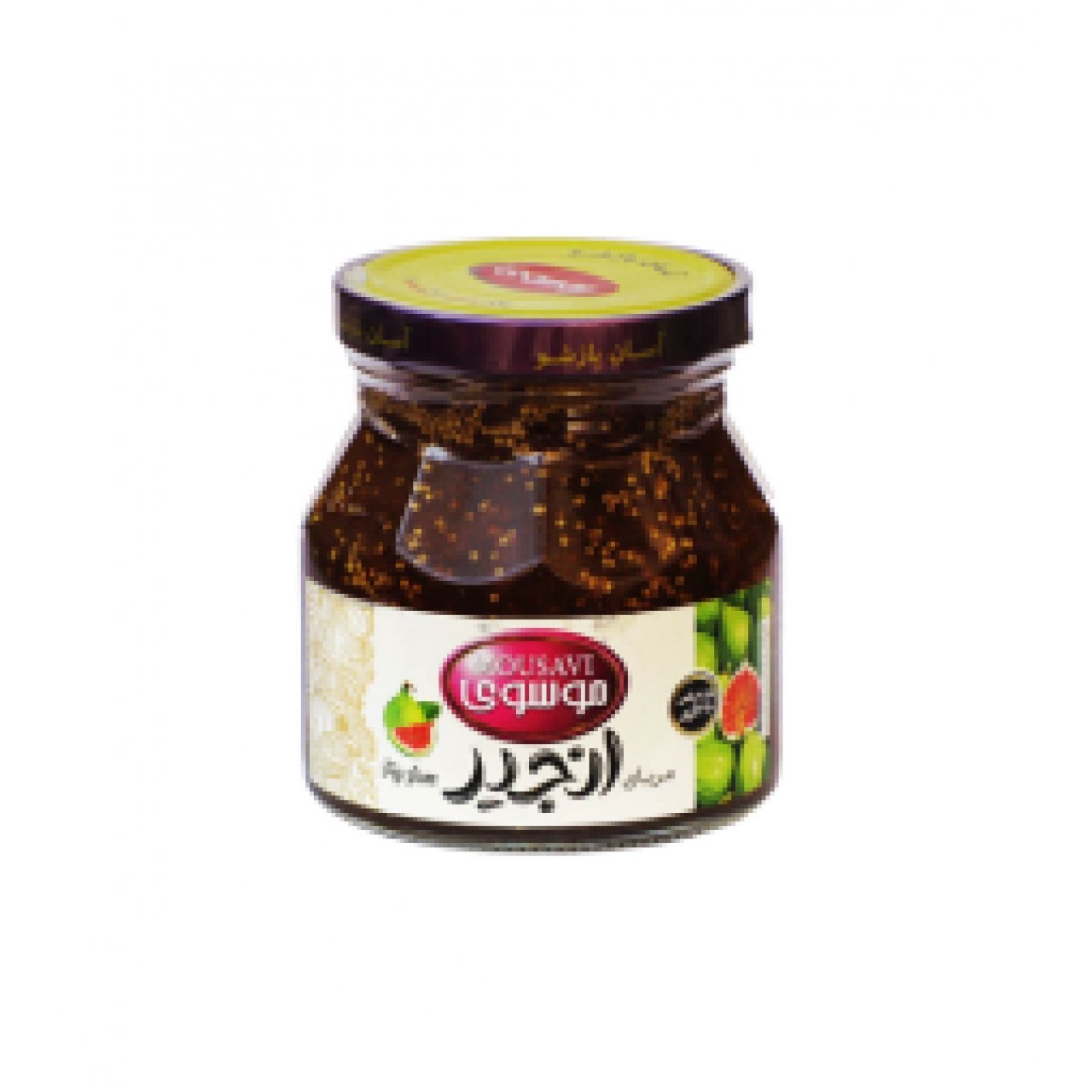 مربای انجیر موسوی شیشه ای 320گرمی