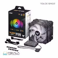 قیمت و خرید فن کیس ایسوس مدل TF120 ARGB بسته سه عددی | ITSKALA