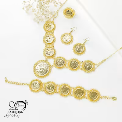 سرویس سکه ای طرح طلا کد 6362