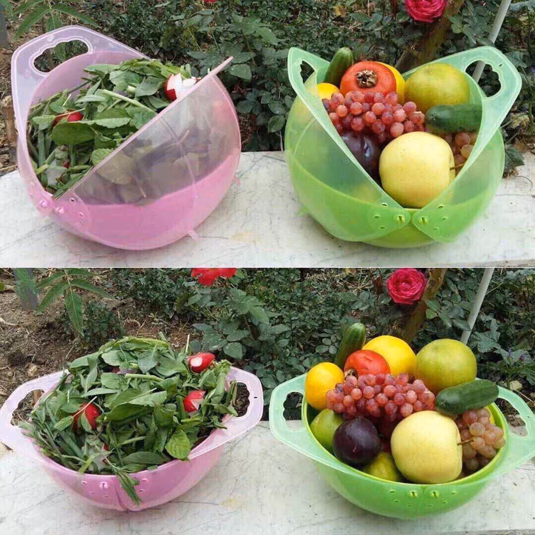سبد میوه گردان با رنگبندی مختلف