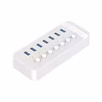 هاب 7 پورت اوریکو مدل ORICO CT2U3-7AB 7Port Hub With Individual Switches