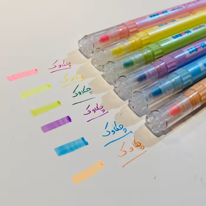 ماژیک هایلایت و روان نویس پاستیلی اسکول فنس با کیفیت بالا 1 عددی