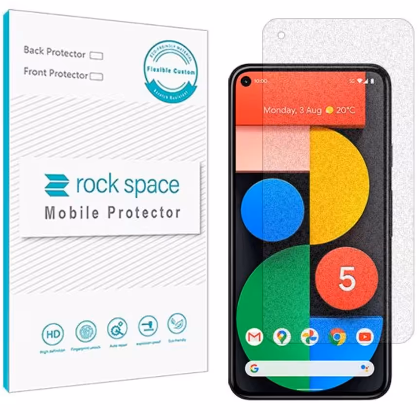 گلس نانو گیمینگ مخصوص گوگل Pixel 5 برند راک اسپیس   