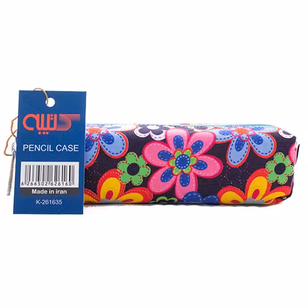 جامدادی فانتزی تک زیپ کتیبه مدل رومینا