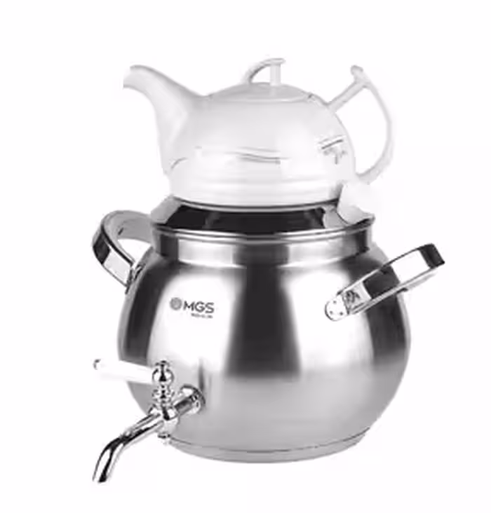 کتری و قوری 5 لیتری کف چدن مات برند ام جی اس MGS کد کالا K81013