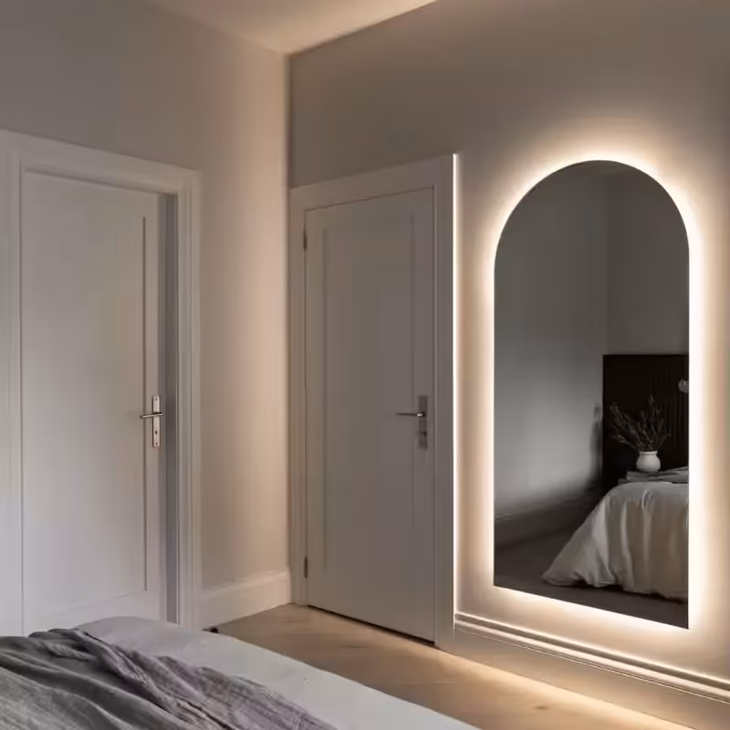 آینه بک لایت الف مدل ماندگار سایز BA-160-60