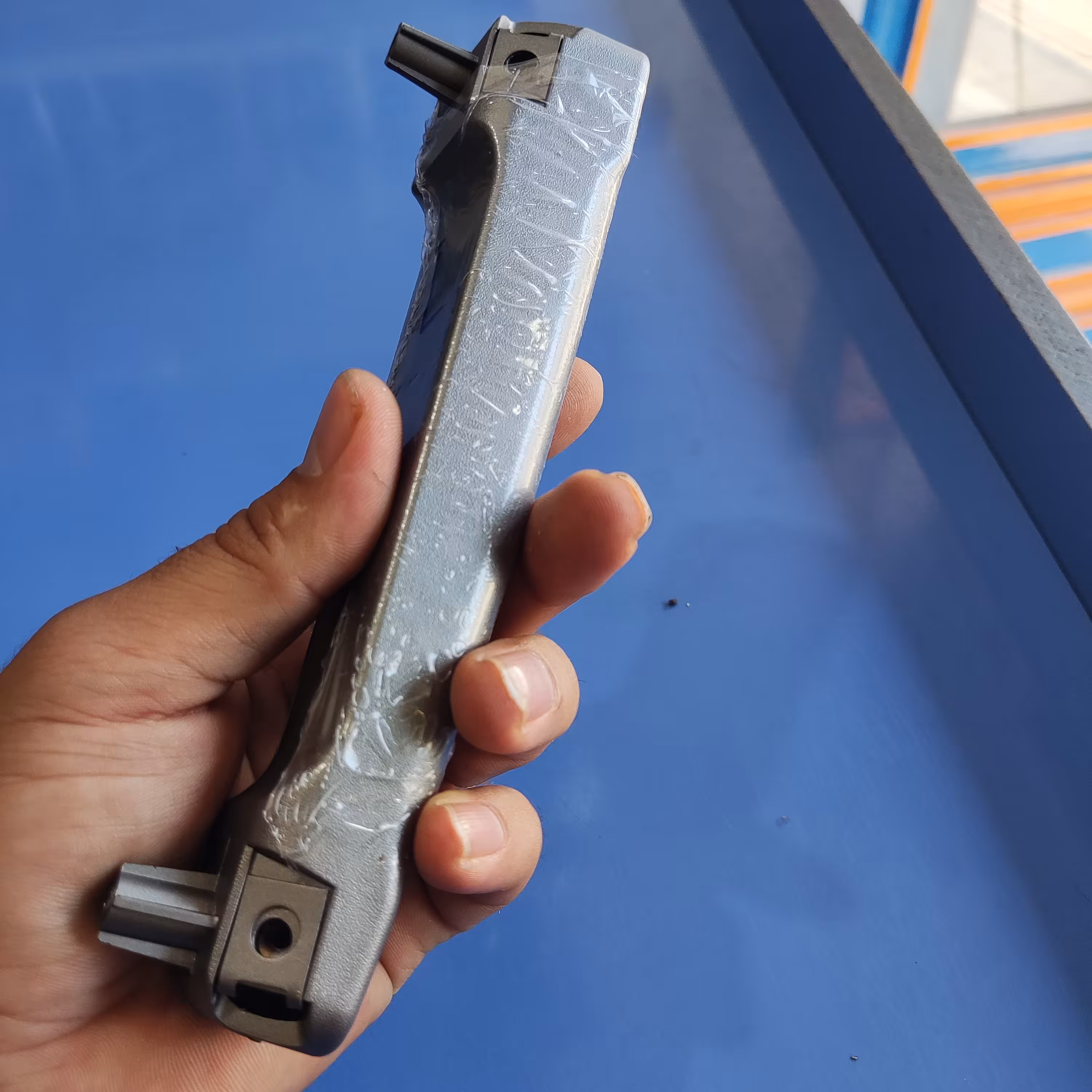 دستگیره مچی رودری کوئیک و ساینا عقب چپ (نقره ای)