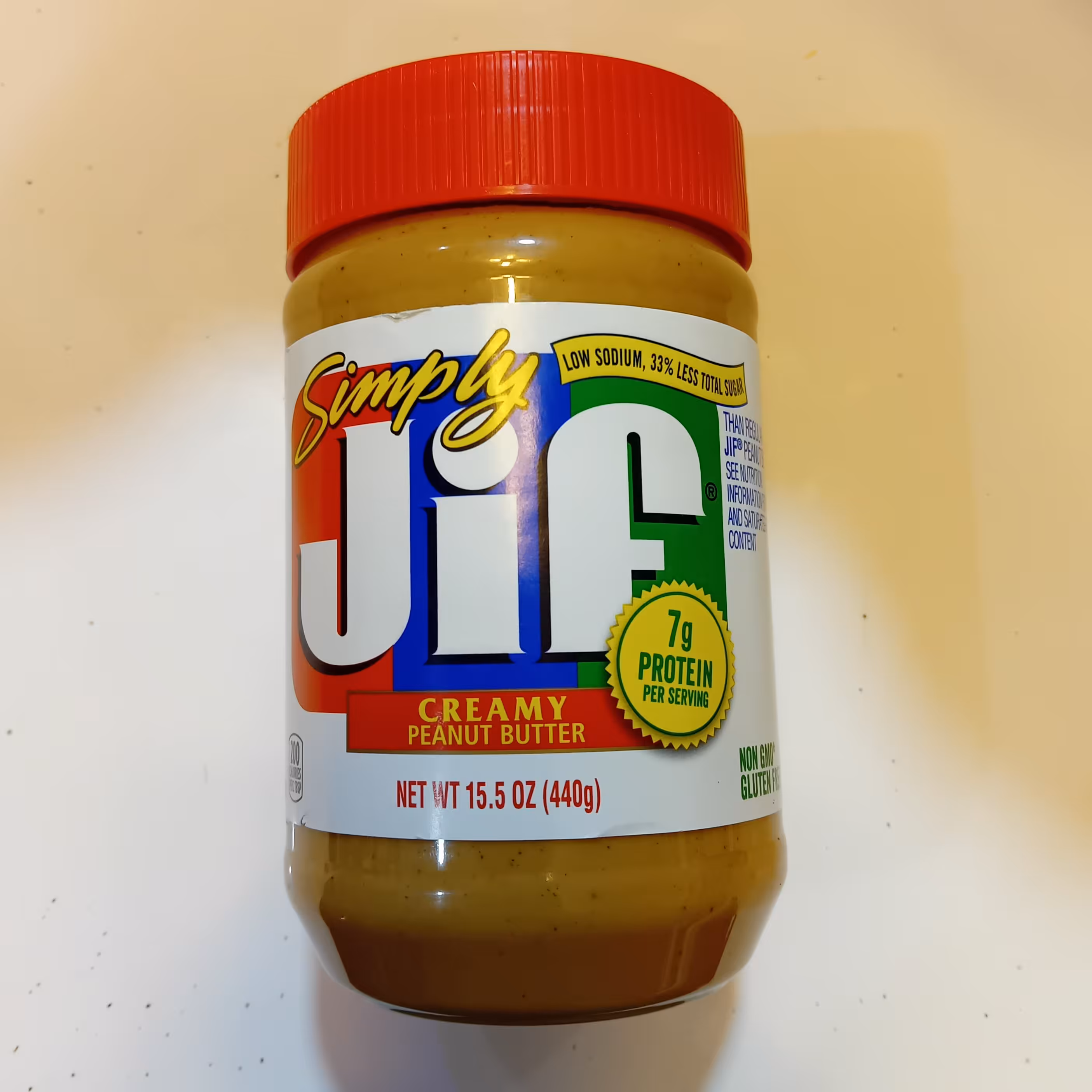 کره بادام زمینی جیف قرمز