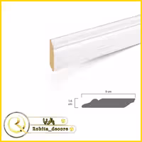 قرنیز  9سانت (mdf) رنگ پالونیا