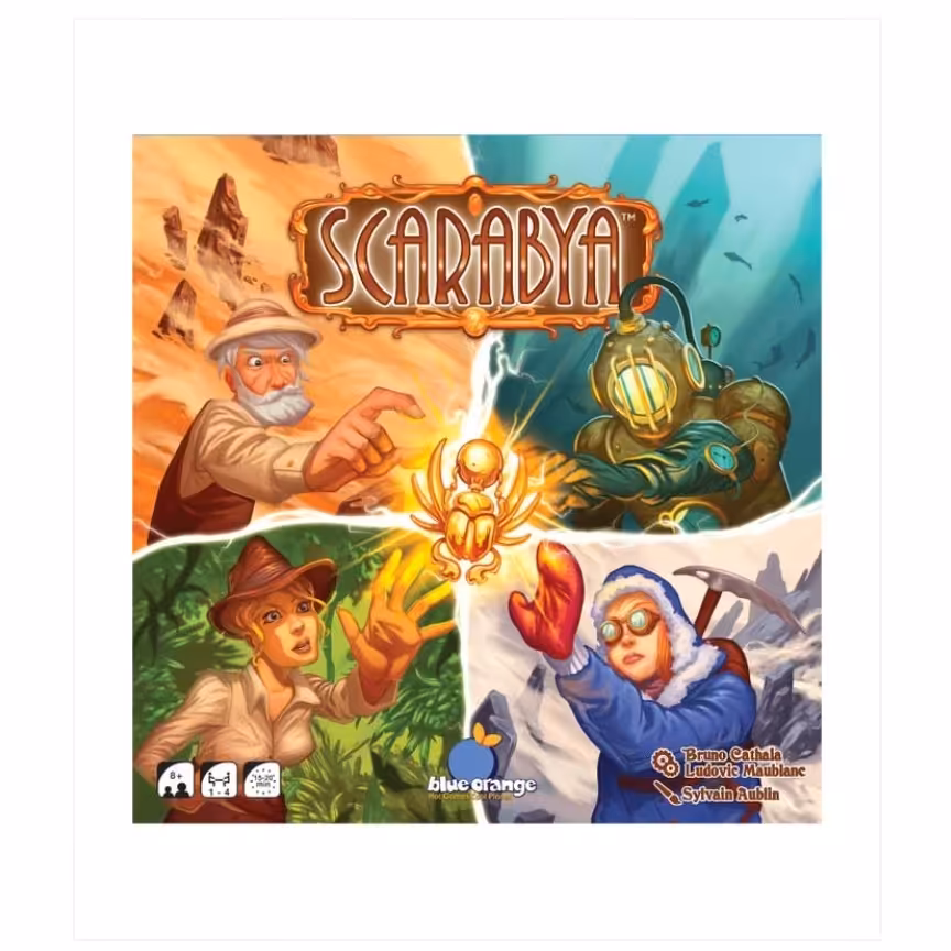 بازی فکری اسکارابیا Scarabya