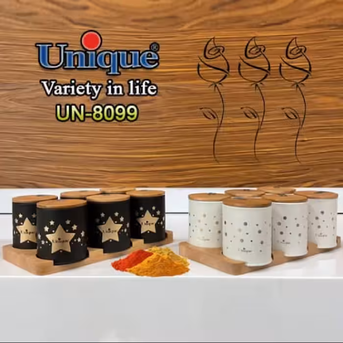 جا ادویه یونیک 8099 درب چوبی