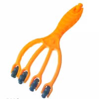 ماساژور دستی بدن غلطکی الیپس  مدل پنجه به همراه 5 غلطک 