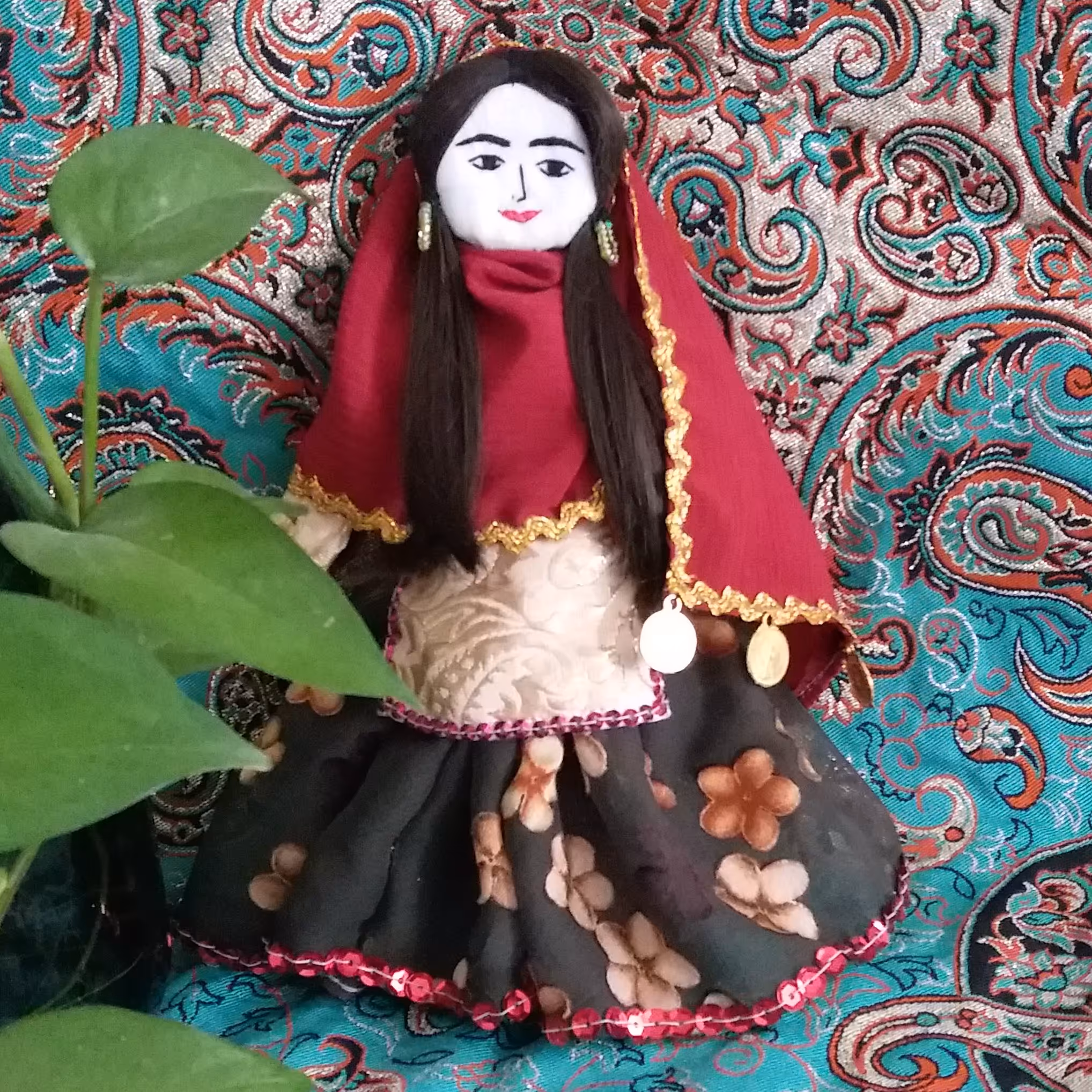 عروسک طلا بختیاری20سانتی