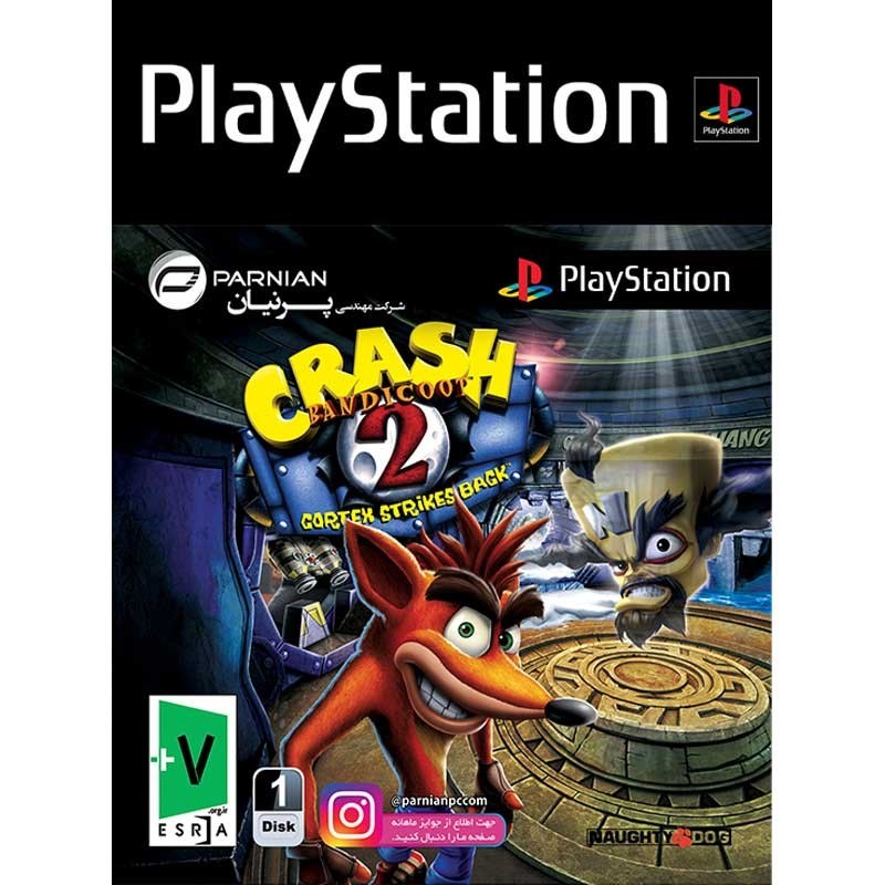 بازی سونی1 CRASH BANDICOOT 2 شرکت پرنیان