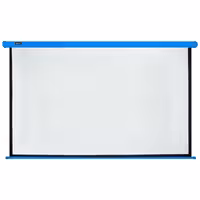 پرده نمایش برقی سلکسون مدل CS250AB آبی