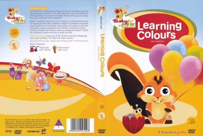 سي دي آموزش زبانBaby TV1