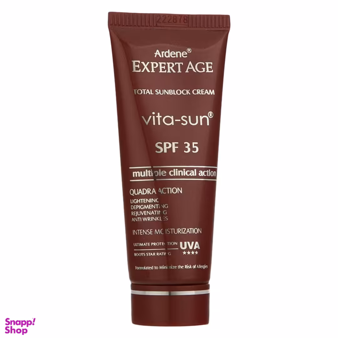 کرم ضد آفتاب آردن سری Expert Age مدل Vita Sun با SPF 35 حجم 45 میلی‌‌ لیتر