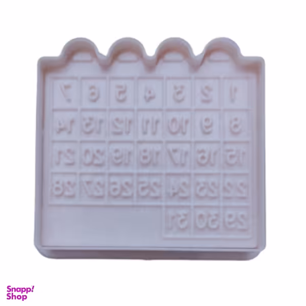 کاتر فشاری شیرینی پزی مدل تقویم