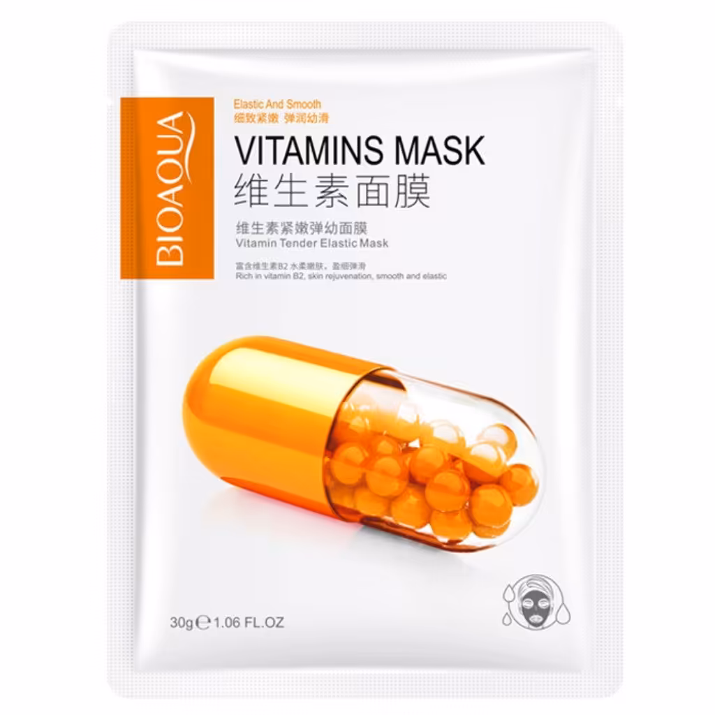 ماسک ورقه ای کپسولی b2 نارنجی بیوآکوا