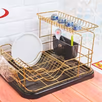 جاظرفی طلایی ومشکی 1.5طبقه کدزمانی باارسال رایگان