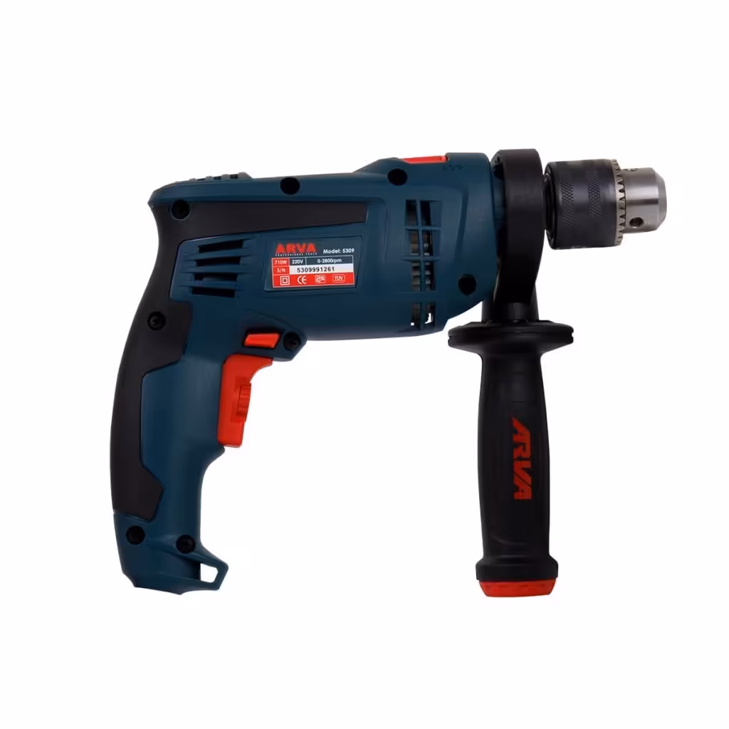 دریل چکشی 710 وات آروا با گارانتی 12 ماهه شرکتی  مدل 5309 