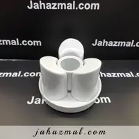 ست نمکدان و سماق پاش هتلی سفید چینی تقدیس
