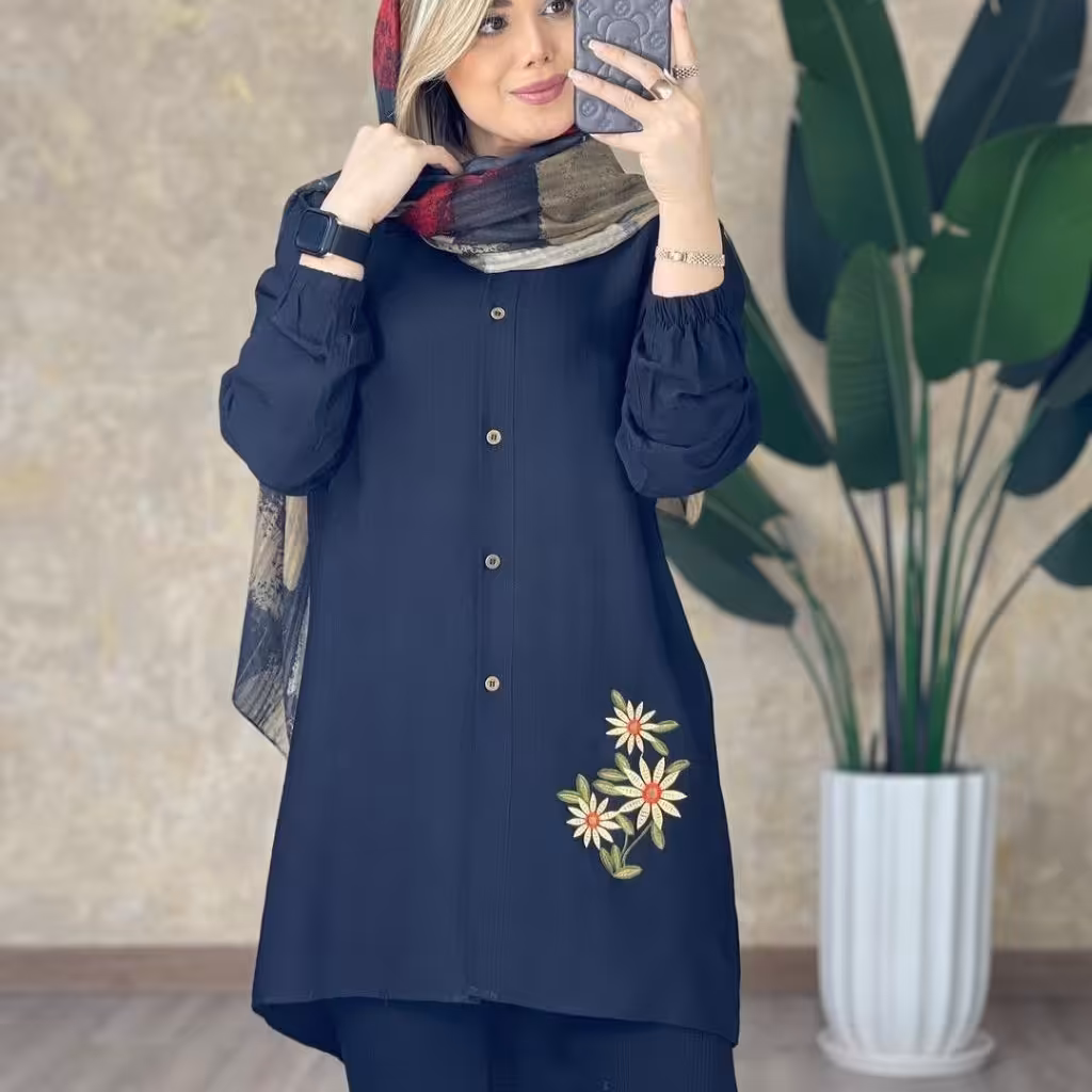 تونیک مانتویی زنانه