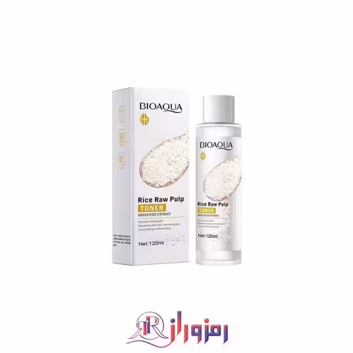تونر برنج بیواکوا bioaqua حجم 120میل