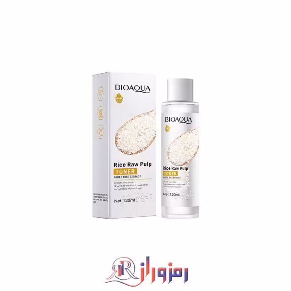 تونر برنج بیواکوا bioaqua حجم 120میل