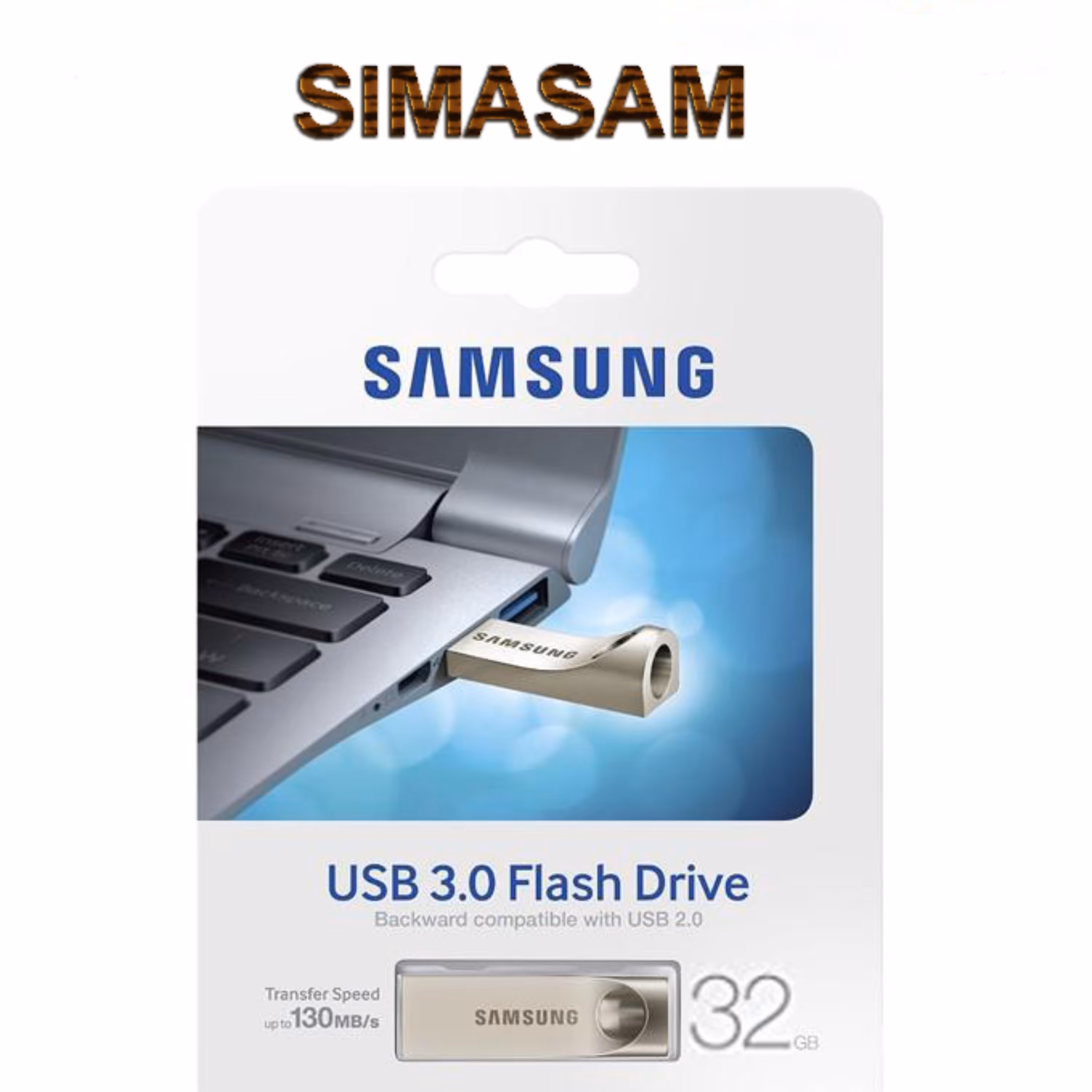 فلش مموری سامسونگ مدل Bar MUF-64BA ظرفیت 32 گیگابایت