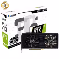کارت گرافیک پلیت مدل Palit GeForce RTX 3060 Dual OC
