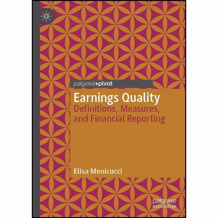کتاب زبان اصلی Earnings Quality اثر Elisa Menicucci