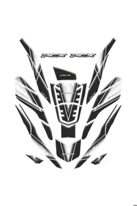 محافظ باک و برچسب HONDA PCX 2021 2024 مجموعه تانک سازگار 004 Genel Markalar